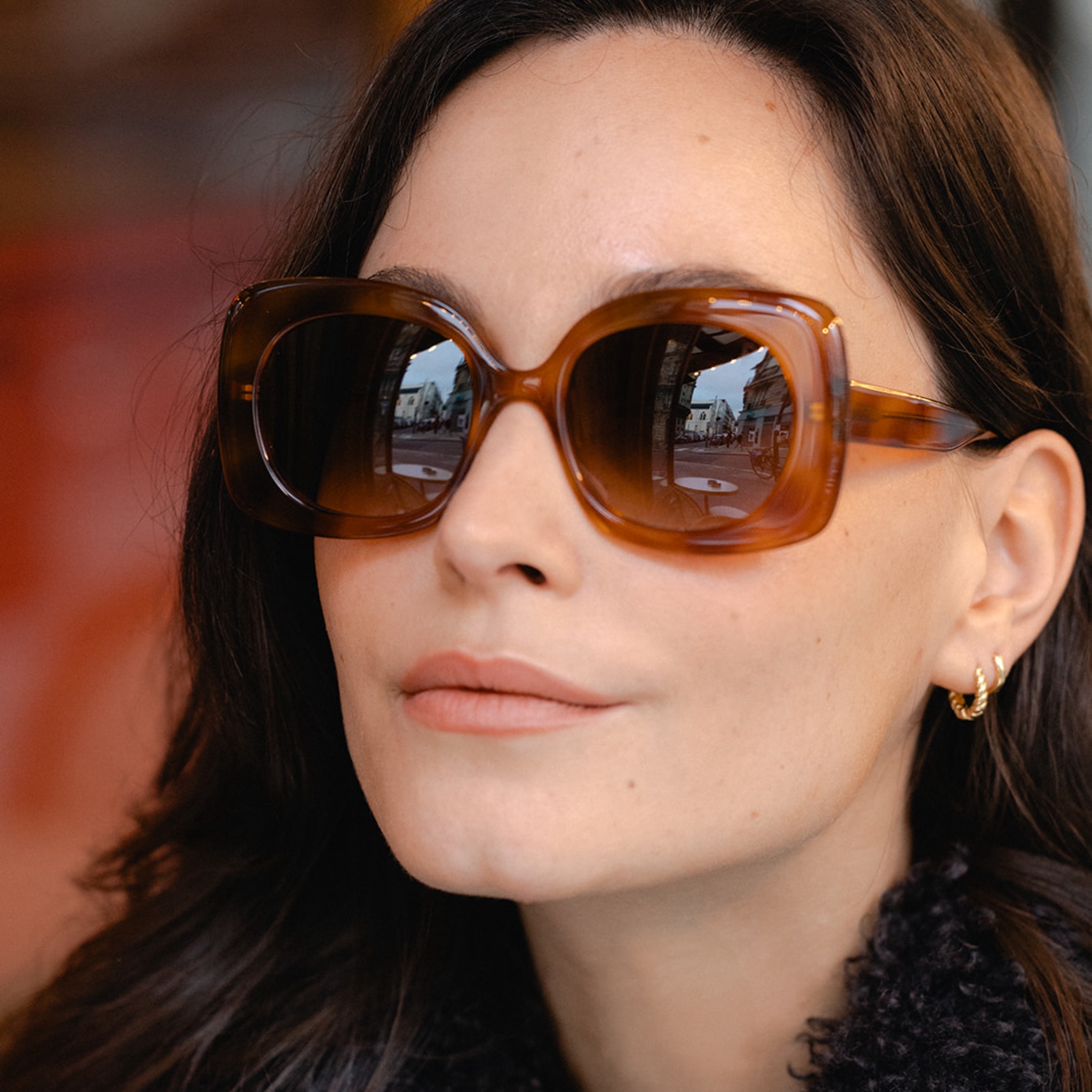 Lou écaille fauve - fauve lunetier